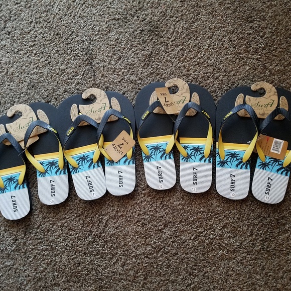 surf 7 flip flops